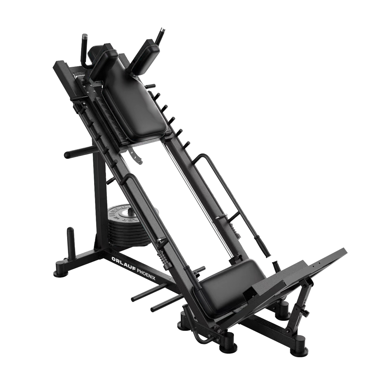 Тренажер на свободных весах Жим ногами / Гакк-машина Orlauf Phoenix