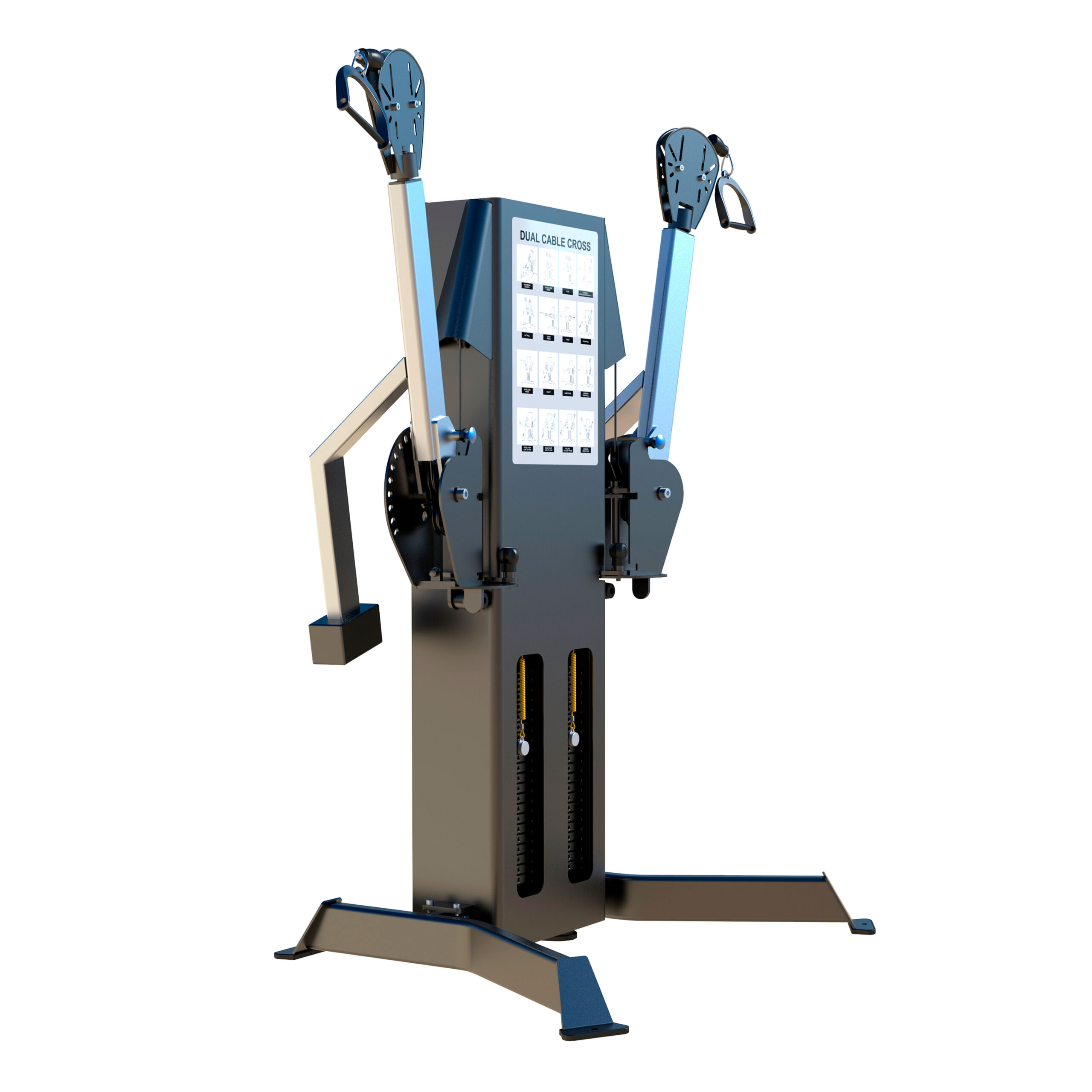 D605 Универсальный кроссовер MAX II. Стек 2 x 105 кг