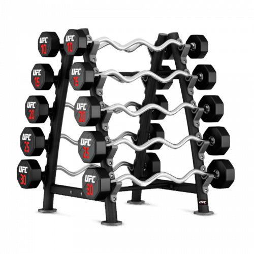 Стойка для изогнутых штанг UFC (10 шт.) UFC-VX10-5108