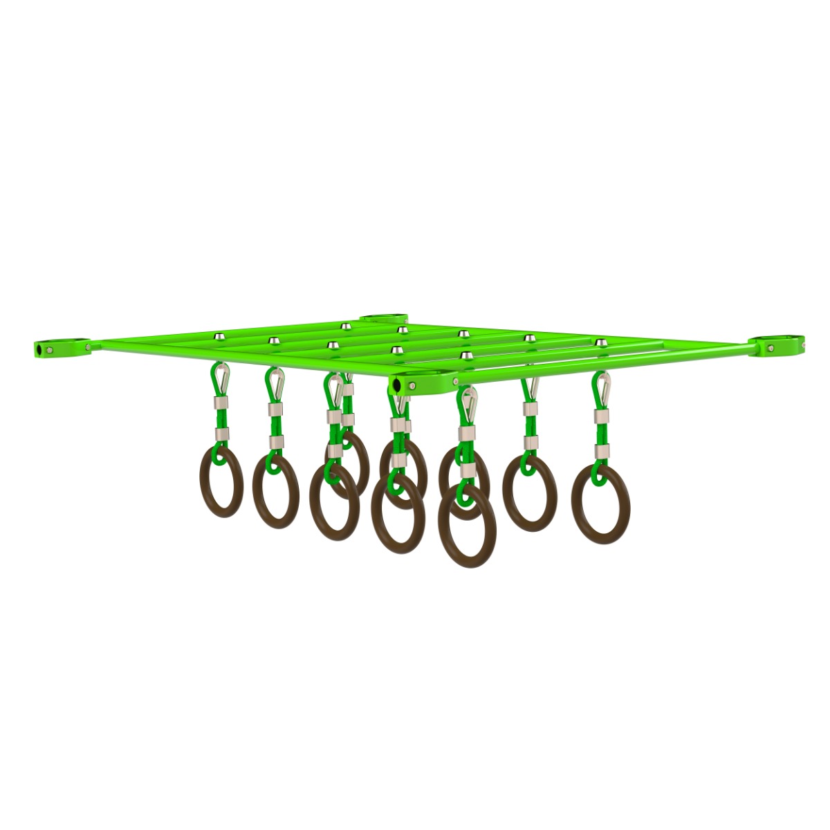 W89 Рукоход с кольцами ZAVODSPORTA