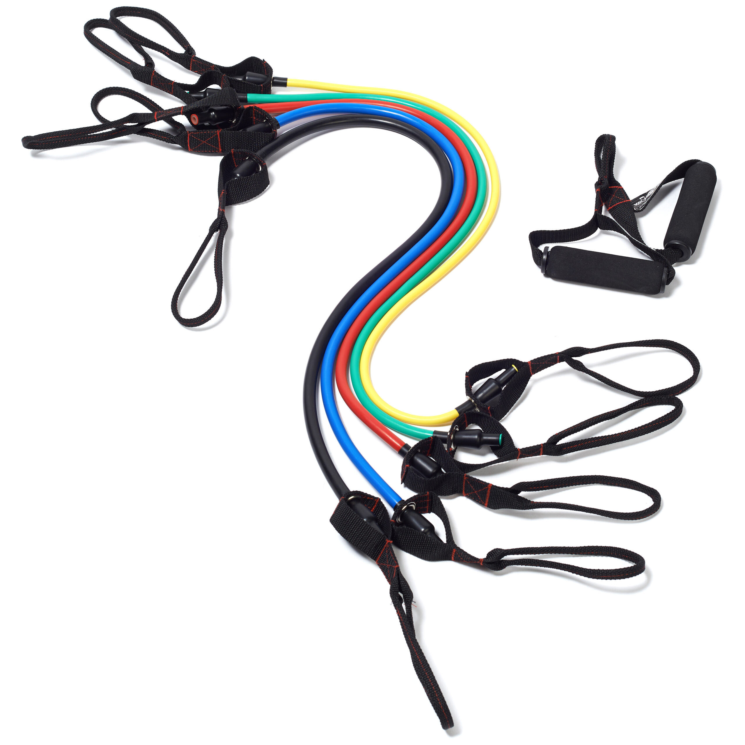 Набор амортизаторов DITTMANN Perfect Bodytube Set набор, 5 амортизаторов с разным сопротивлением, 2 рукоятки