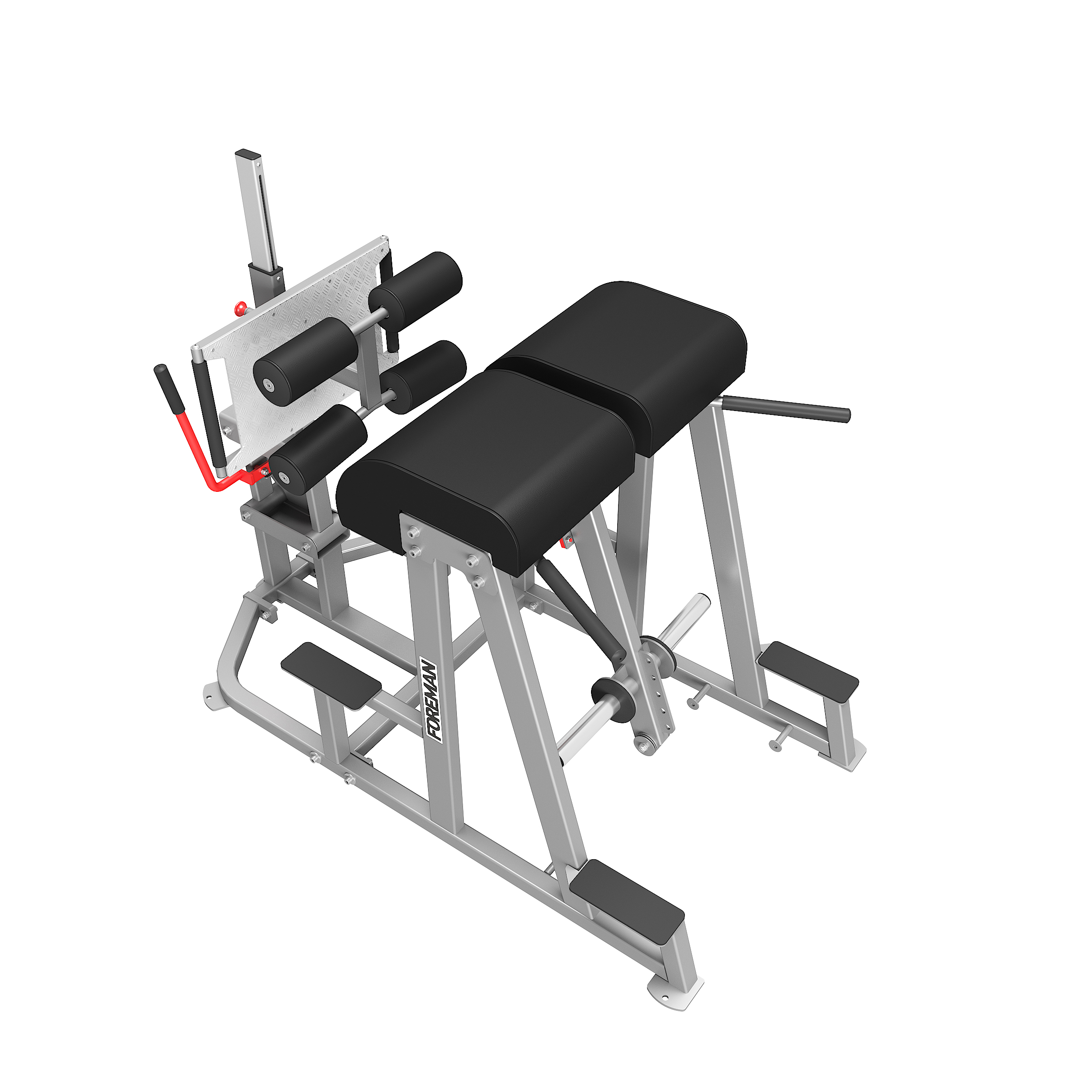 Обратная гиперэкстензия/Глют-скамья FOREMAN FW-822 черный/черный