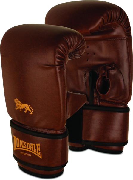 Перчатки снарядные LONSDALE Colwood синтетическая кожа, коричневый