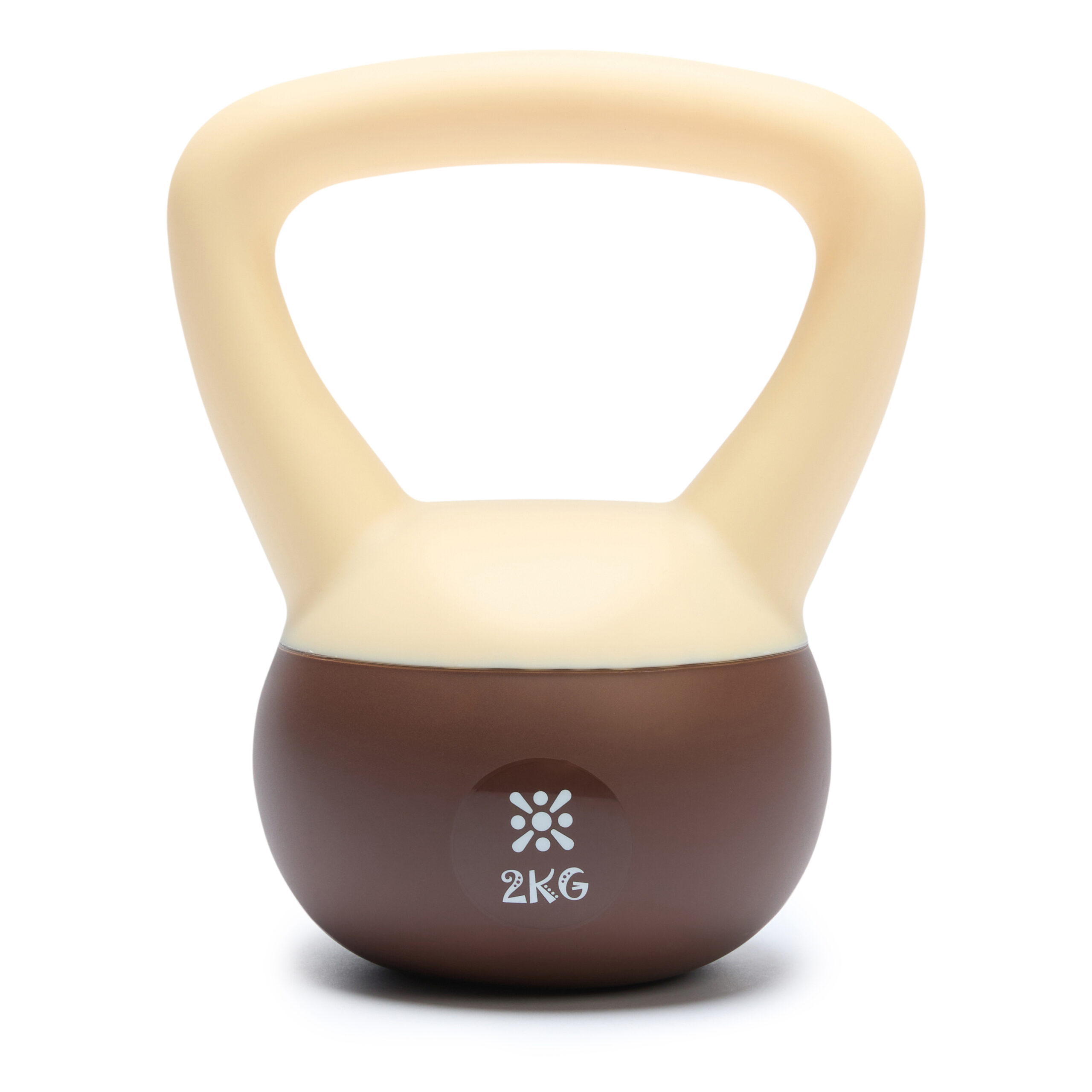 Мягкая гиря LIVEPRO Soft Kettlebell 8 кг, бело-коричневый