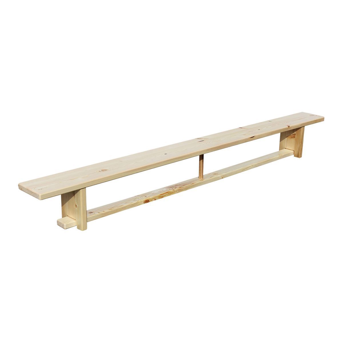 Скамья гимнастическая на деревянных ножках 2 м ZAVODSPORTA