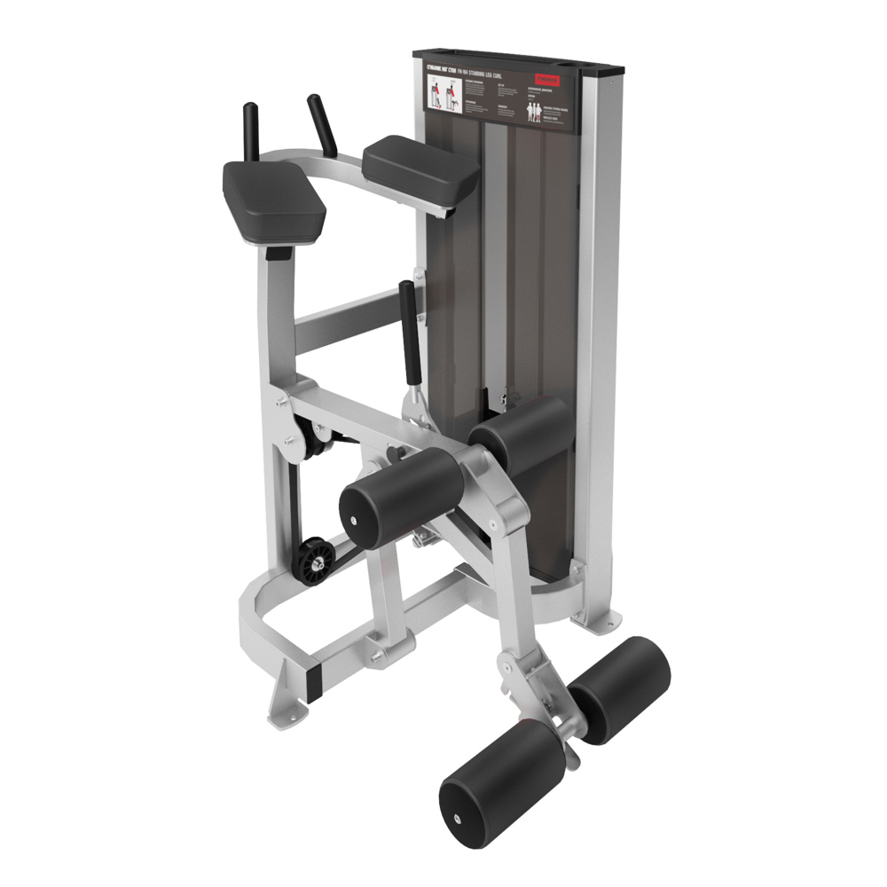 Сгибание ног стоя FOREMAN FN-104 светло-серебряный/бежевый