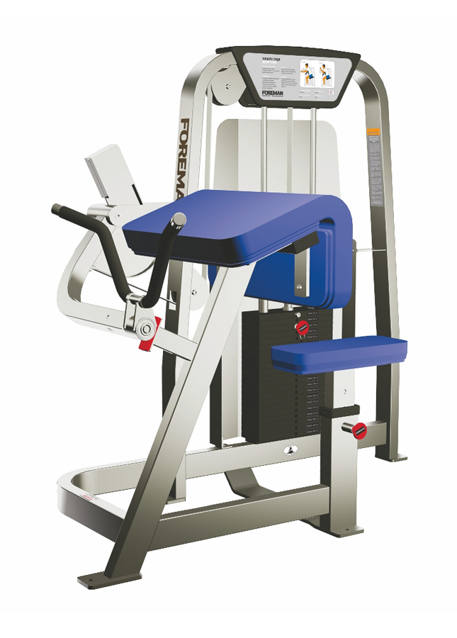 Бицепс сидя FOREMAN FS-201 черный/черный