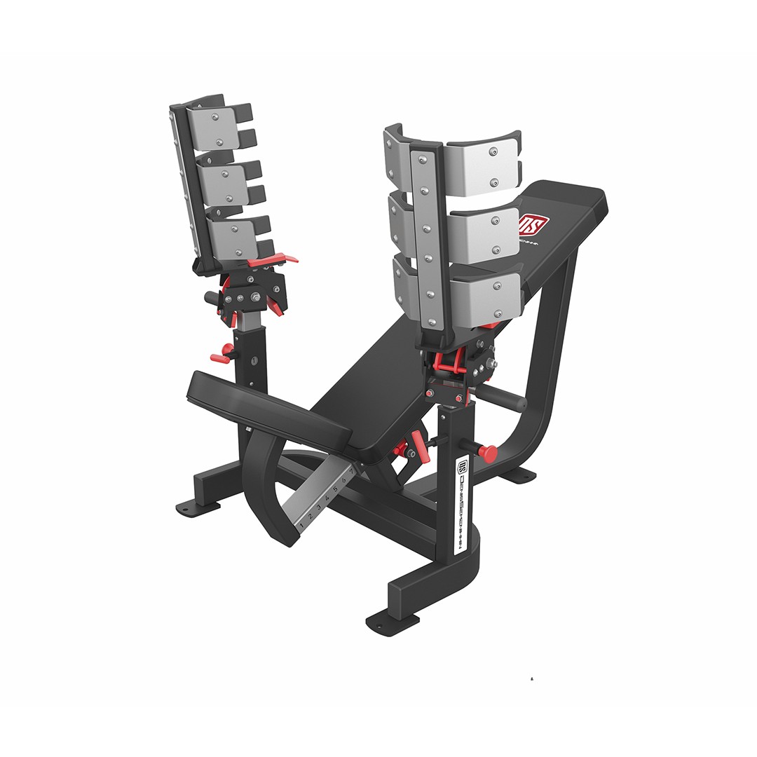 FOREMAN Жим на наклонной скамье с подачей гантелей.