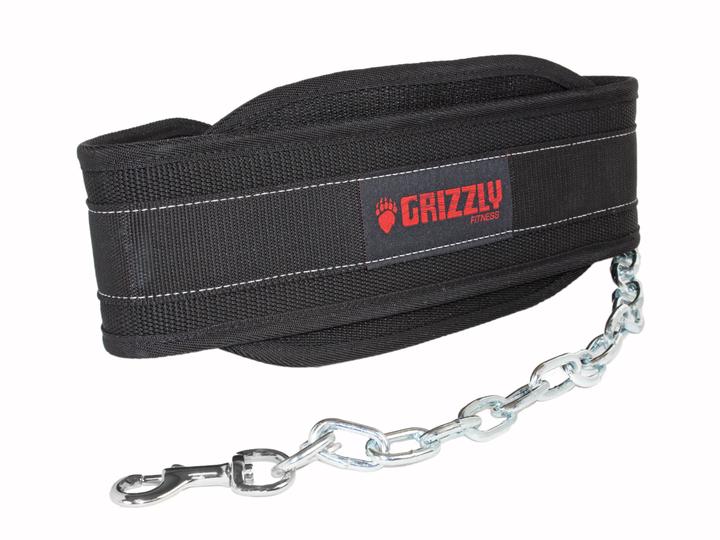 Пояс для дополнительных отягощений Grizzly Fitness DippingBelt 8553-04 нейлон
